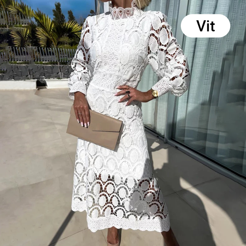 💖Women's Elegant Long-Sleeve Lace Dress
