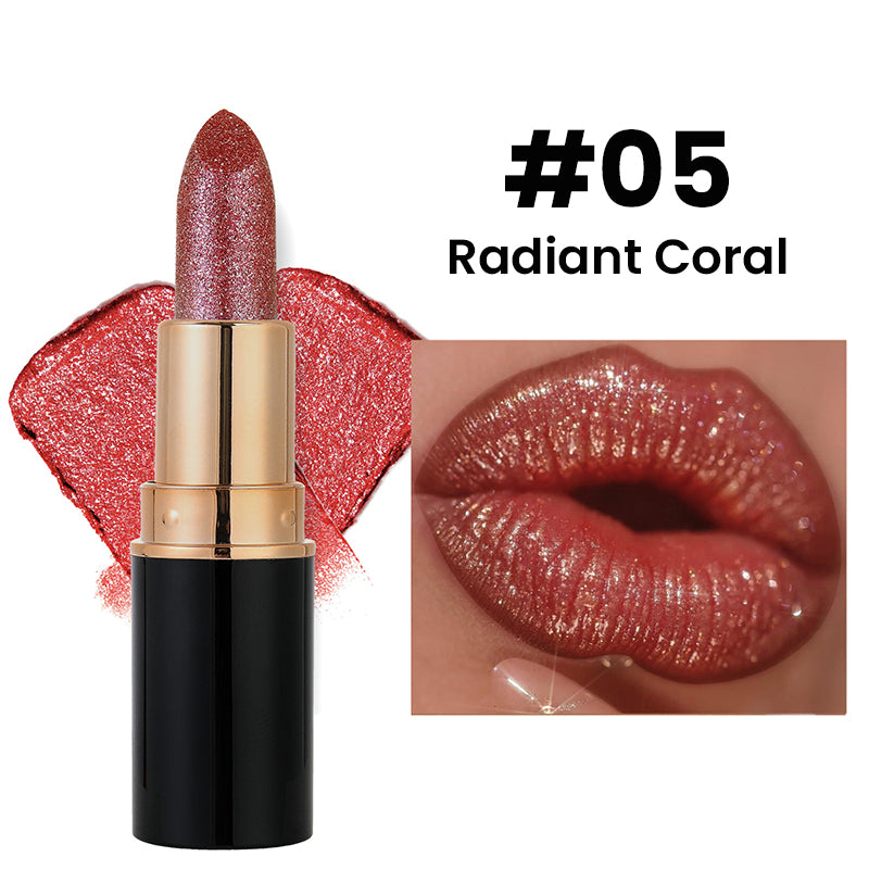💋Waterproof & Moisturizing Glitter Lipstick