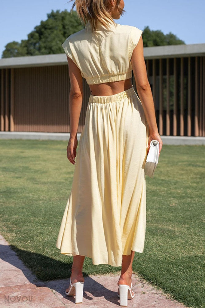 Cut Out Summer Dress