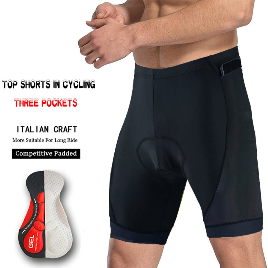 Cycling Silicone Padded Quick-Drying Cycling Shorts