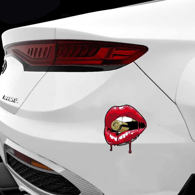 Bullet Lip Decal