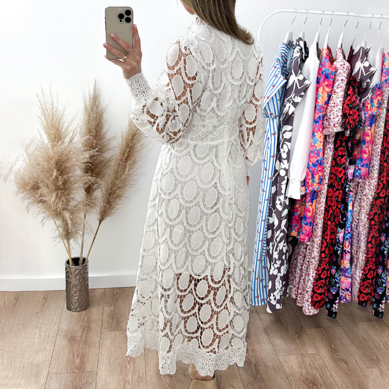 💖Women's Elegant Long-Sleeve Lace Dress