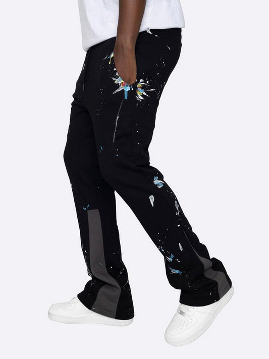 💥Paint Splatter Flare Sweatpants💥