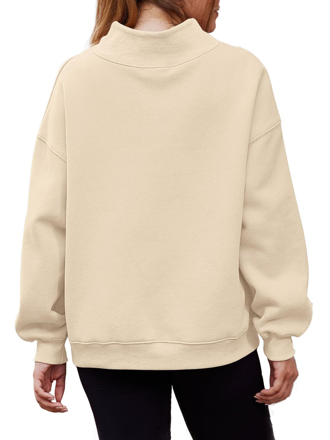 🎁WOMEN'S HALF TURTLENECK FLEECE CASUAL SWEATSHIRT
