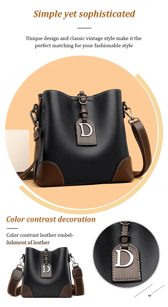 💥💗PU Leather Niche Women's Shoulder Bag👜