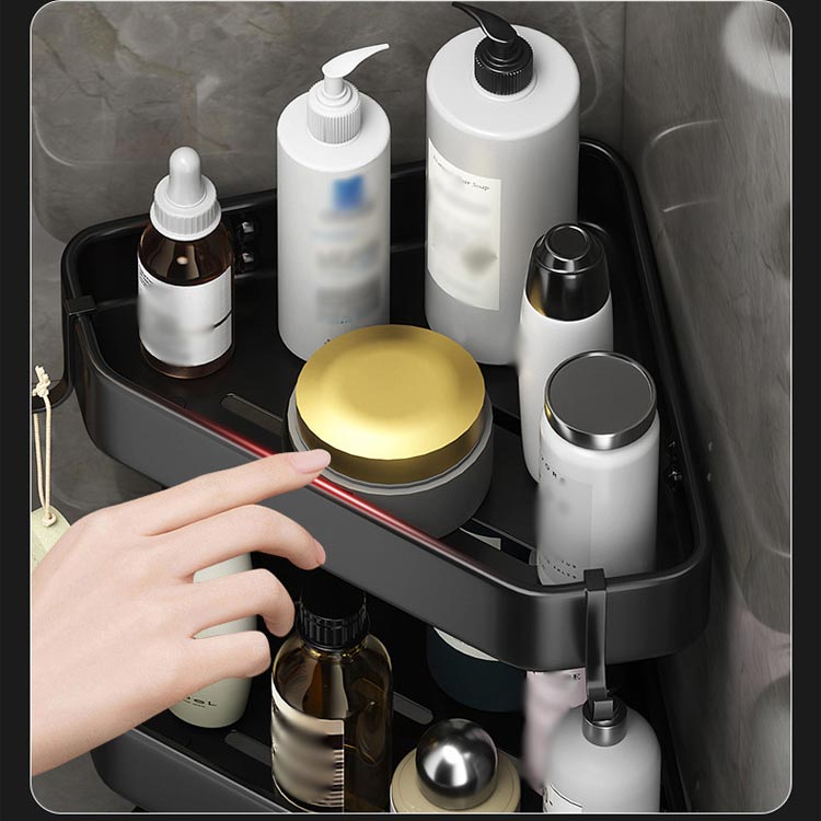 Drill-free Bathroom Storage Rack