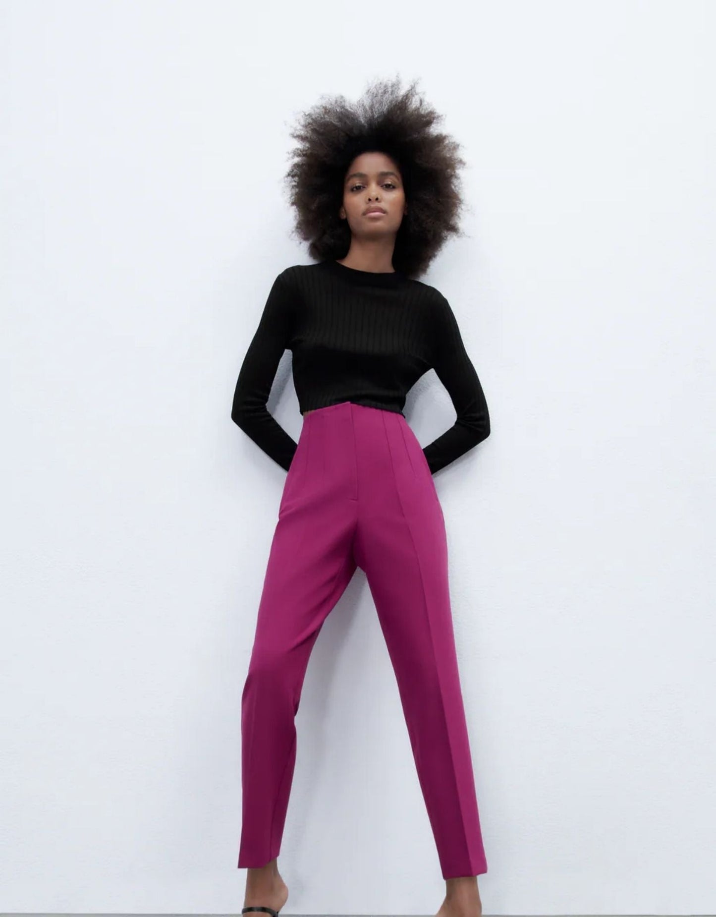 💁‍♀️ Tailored Pleat High Waist Pants