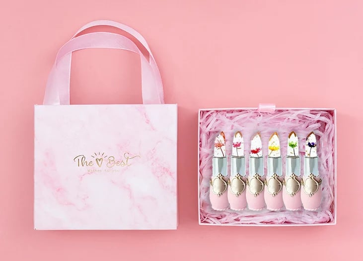 Crystal Jelly Flower Color Changing  Lipstick-✨BEST GIFT🎁