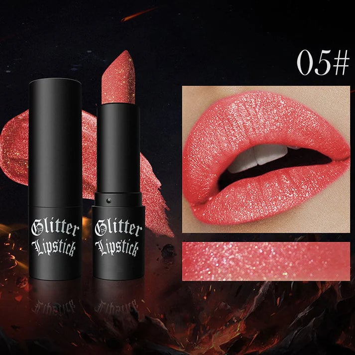 🎁🎁 Matte Long Lasting Lipstick With Fine Glitter✨✨✨