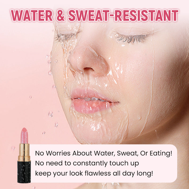 💋Waterproof & Moisturizing Glitter Lipstick