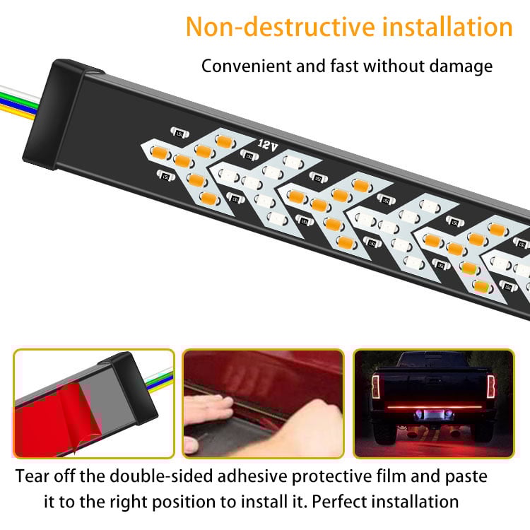 Fall Warning Signal Driving Light Strip