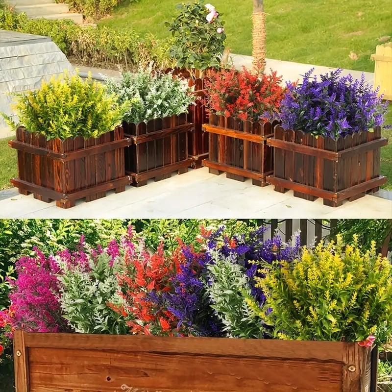 🔥UV Resistant Lavender Premium Artificial Flowers - Great for Home Decor!💐