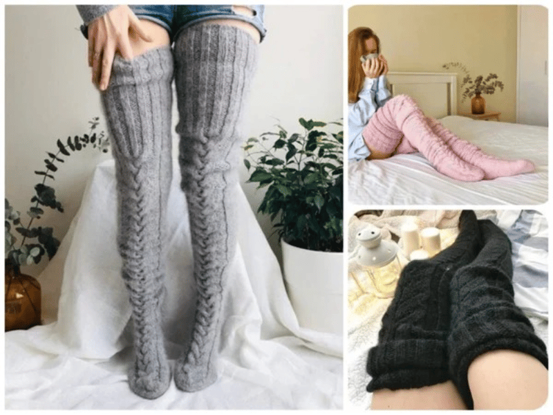 🎄Thigh High Socks