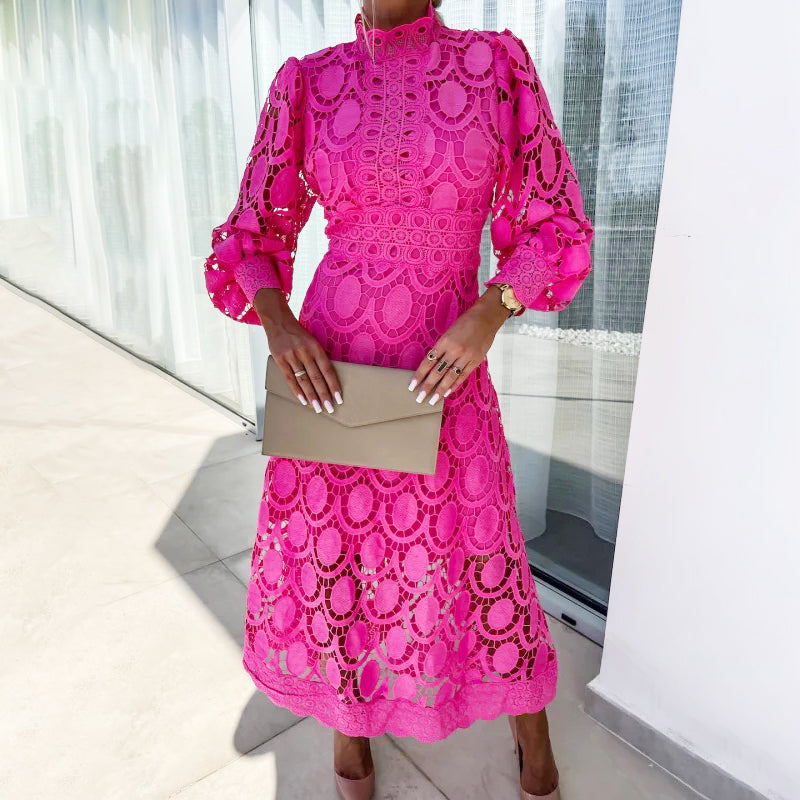 💖Women's Elegant Long-Sleeve Lace Dress