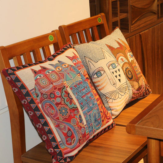 Embroidery Art Pillow Covers