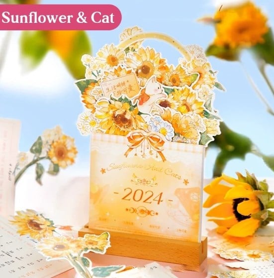 BloomyLog - 2024 Bloomy Flower Calendar