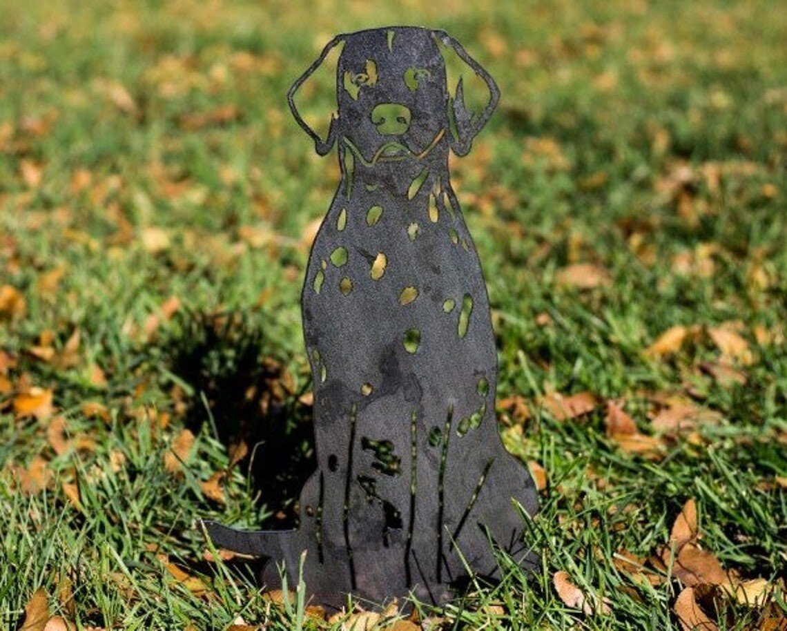 Dalmatian Metal Silhouette