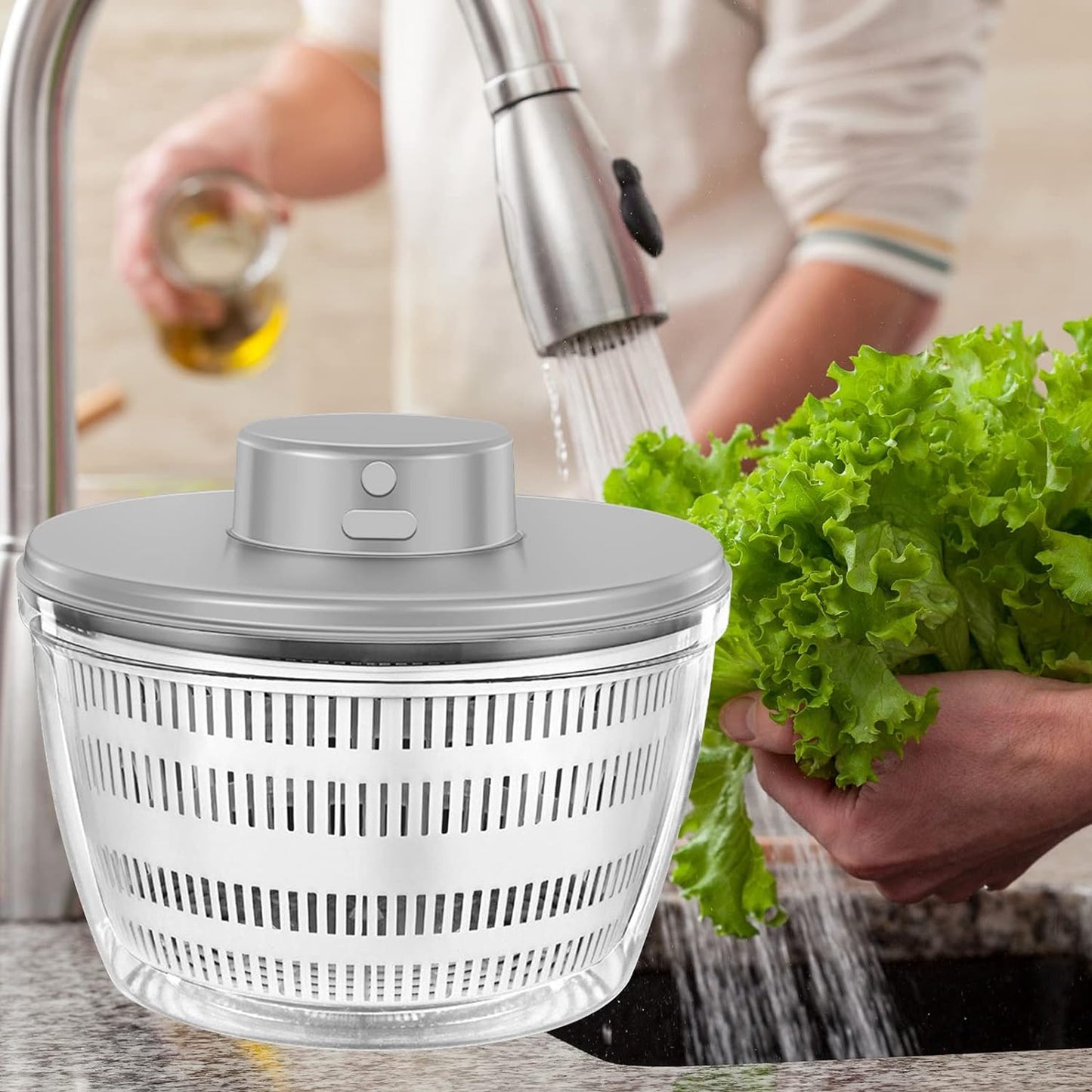 Electric Salad Vegetables Washer Dryer(🎄CHRISTMAS HOT SALE🎁)