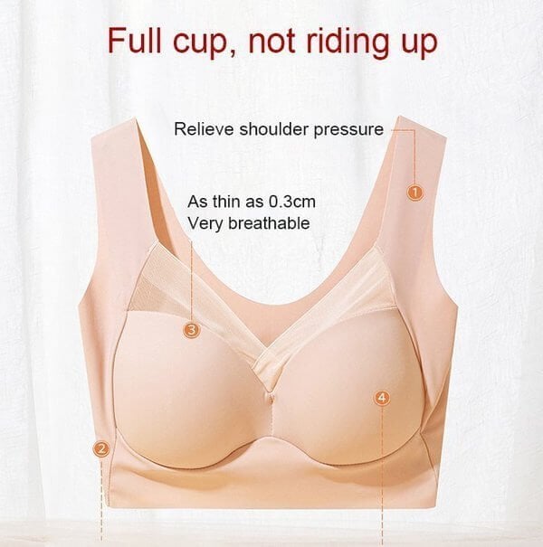 Fashion Deep Cup Bra - Summer sexy Push Up Wireless Bras