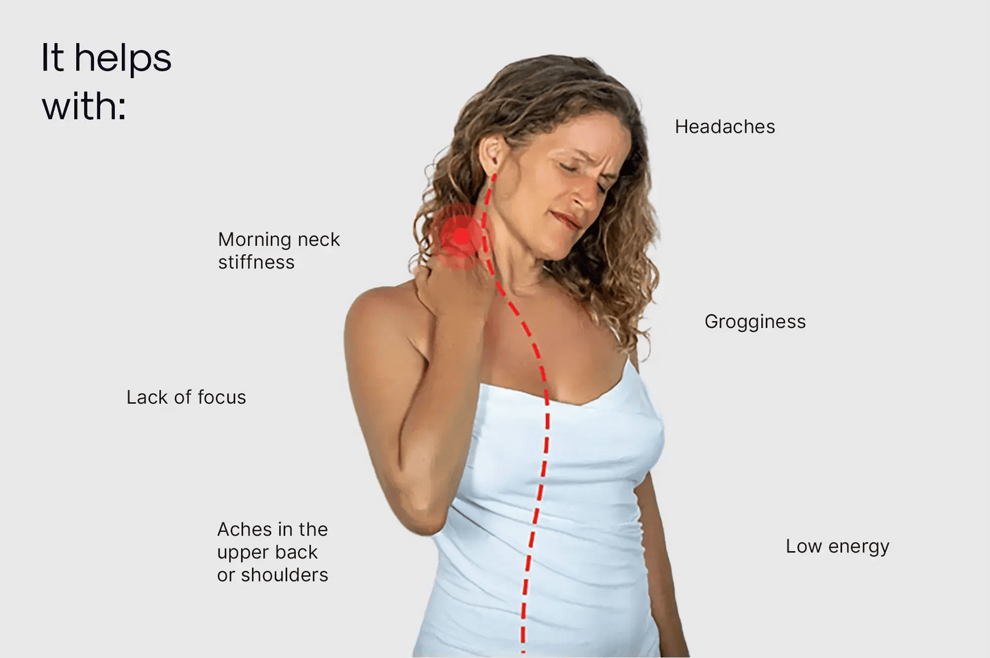 BudlereonyTM Comfort Sleeper Massage Pillow