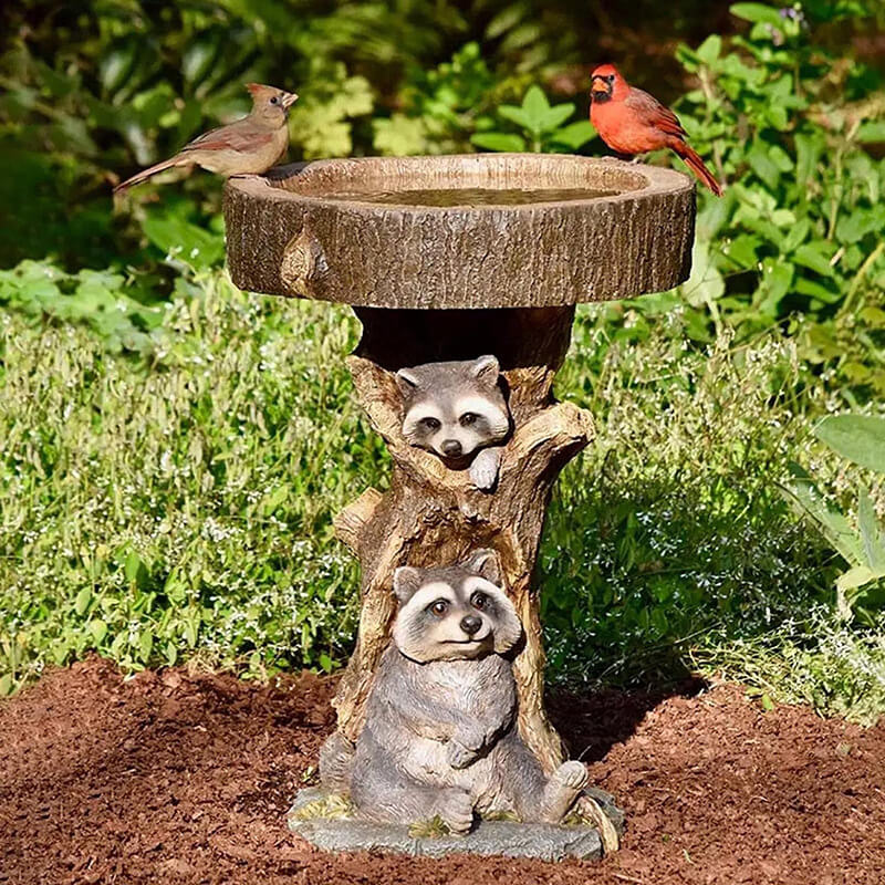 Animals Sculpture Bird Feeders