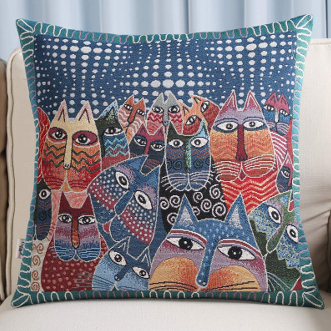 Embroidery Art Pillow Covers