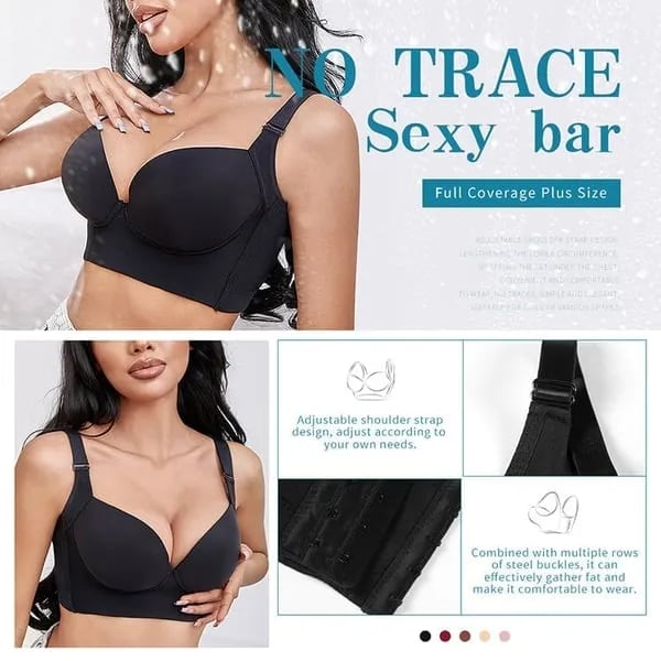 💕🔥2023 New Comfortable Back Smoothing Bra