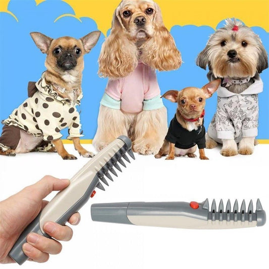 🔥🔥-ELECTRIC DOG CAT COMB HAIR TRIMMING GROOMING