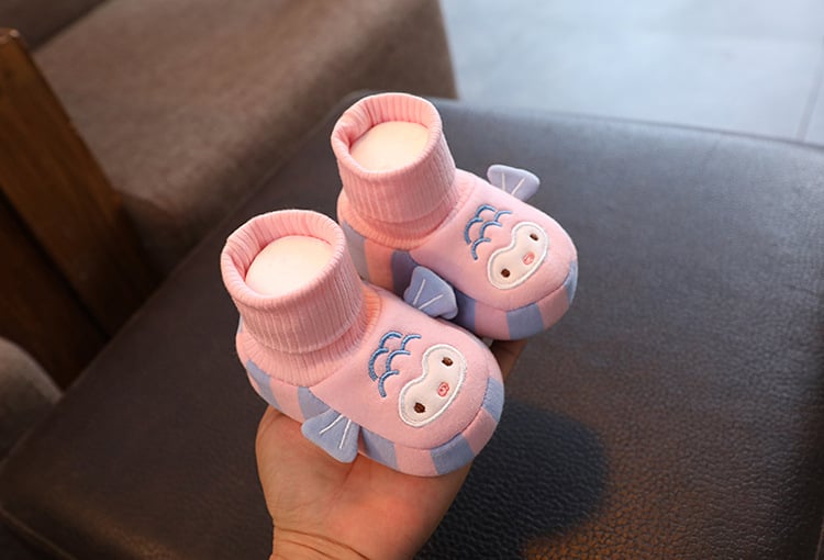 Baby Cartoon Plush Cotton Toddler Shoes👣