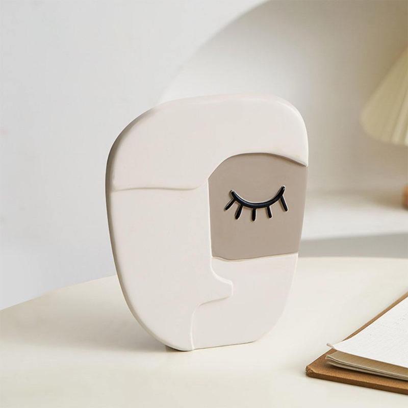 Abstract Human Face Vase