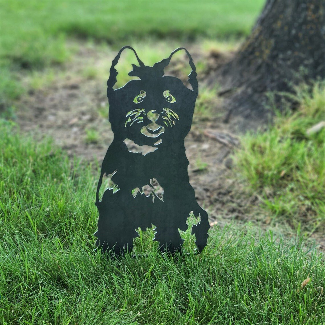 Cairn Terrier Metal Silhouette