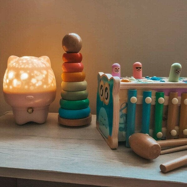 Creative Cute Pet Bluetooth Audio Projection Lamp