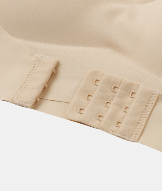 2PCS Unwired Front Buckle Push Up Adjustable Seamless Tank Bra