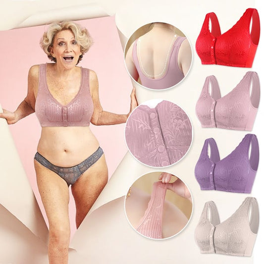 🔥Summer Hot Sale🔥(BUY 1 FREE 2)🔥-Front-Closure  Bra