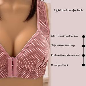 🔥Seamless Sexy Fashion Push Up Bras Wire Free Lingerie Full Cup Bralette Cotton🔥